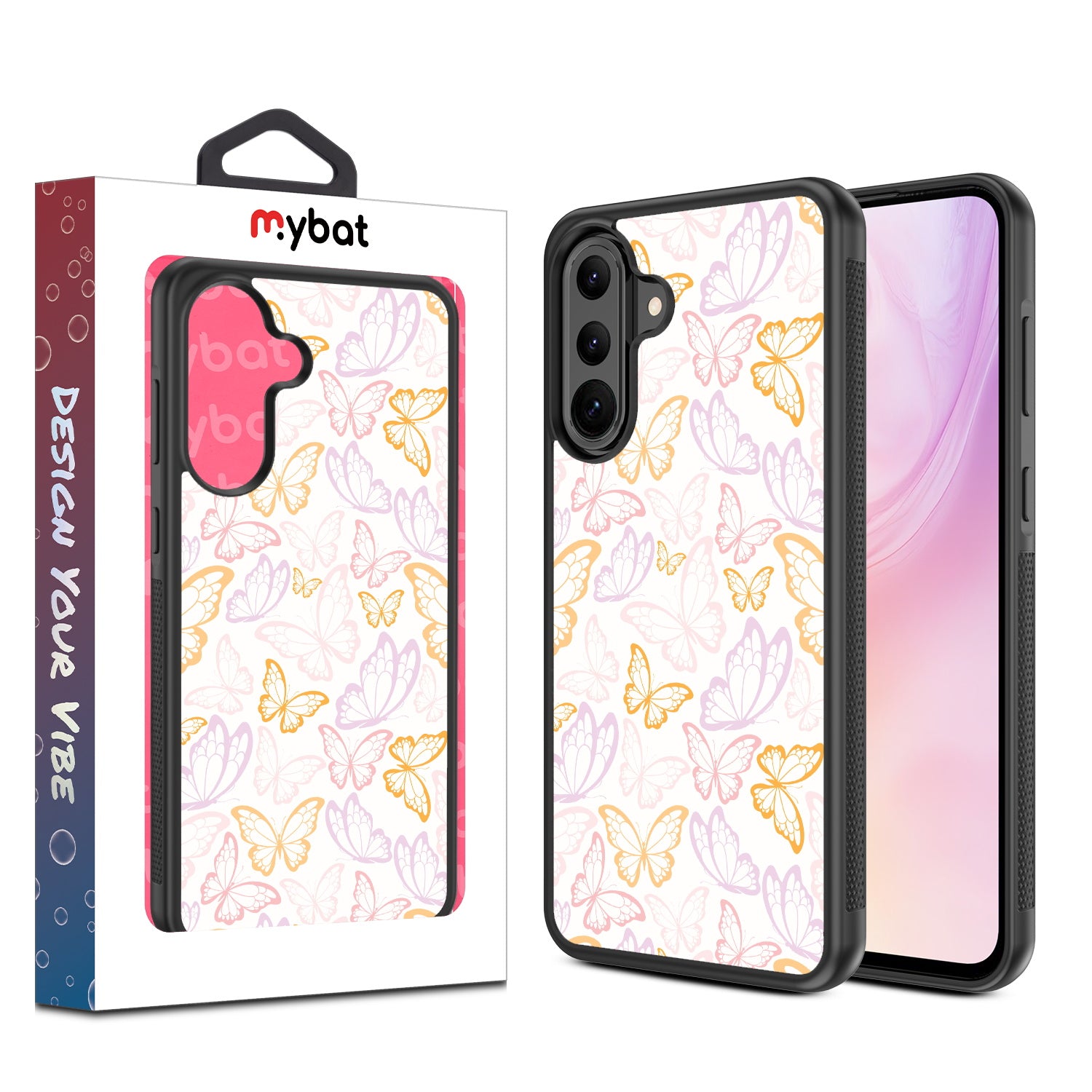 MyBat Design Lab Series Case for Samsung Galaxy A36 5G - Wing Outline - MSA365GCSLESM491-1.jpg