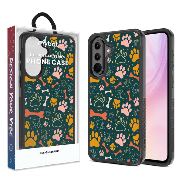 MyBat Design Lab Series Case for Samsung Galaxy A37 5G / A36 5G - Paw Prints & Bones - MSA375GCSLESMP003-1.jpg