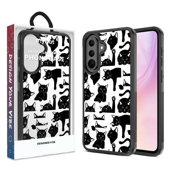 MyBat Design Lab Series Case for Samsung Galaxy A37 5G / A36 5G - Black Cats - MSA375GCSLESMP017-1.jpg