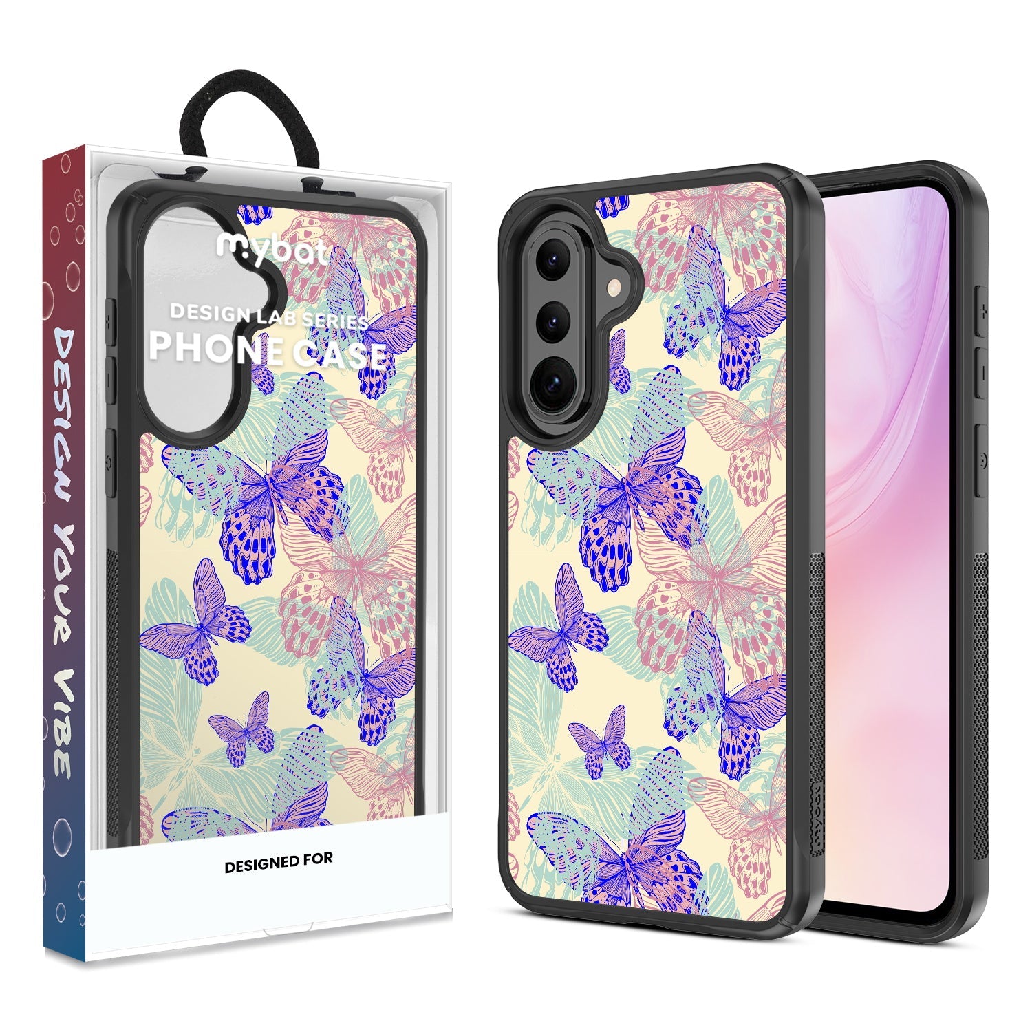 MyBat Design Lab Series Case for Samsung Galaxy A37 5G / A36 5G - Butterflies