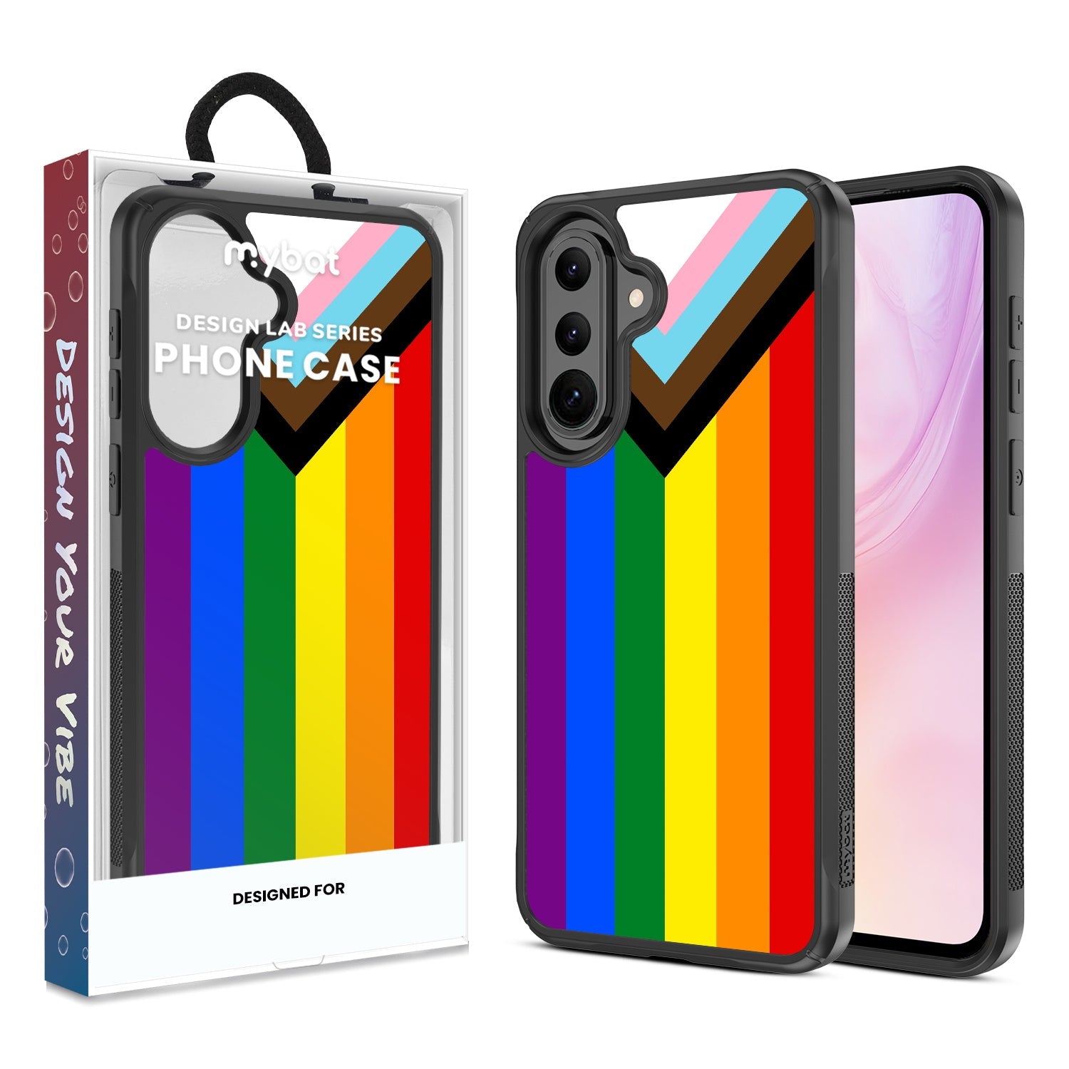 MyBat Design Lab Series Case for Samsung Galaxy A37 5G / A36 5G - LGBTQ+ Flag