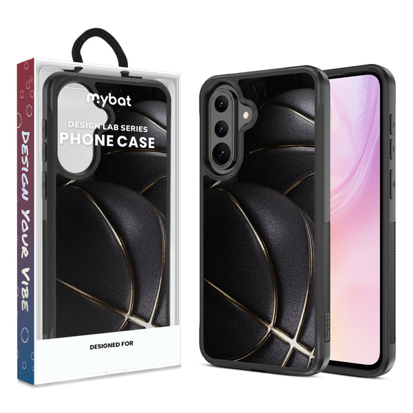 MyBat Design Lab Series Case for Samsung Galaxy A37 5G / A36 5G - Black Basketballs - MSA375GCSLESMP090-1.jpg