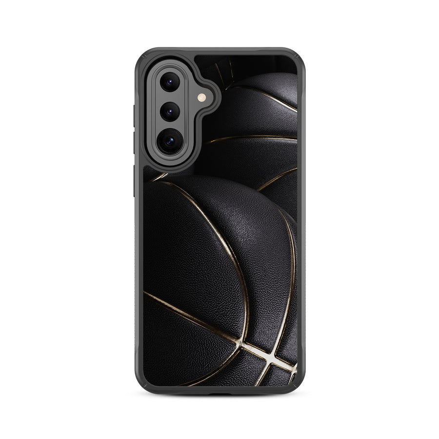 MyBat Design Lab Series Case for Samsung Galaxy A37 5G / A36 5G - Black Basketballs - MSA375GCSLESMP090-3.jpg