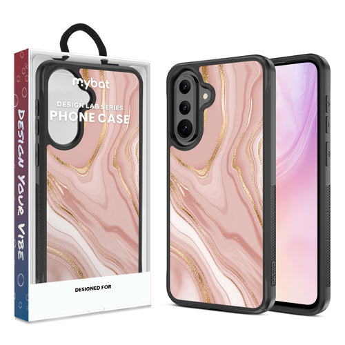 MyBat Design Lab Series Case for Samsung Galaxy A37 5G / A36 5G - Pink Marble - MSA375GCSLESMP107-1.jpg