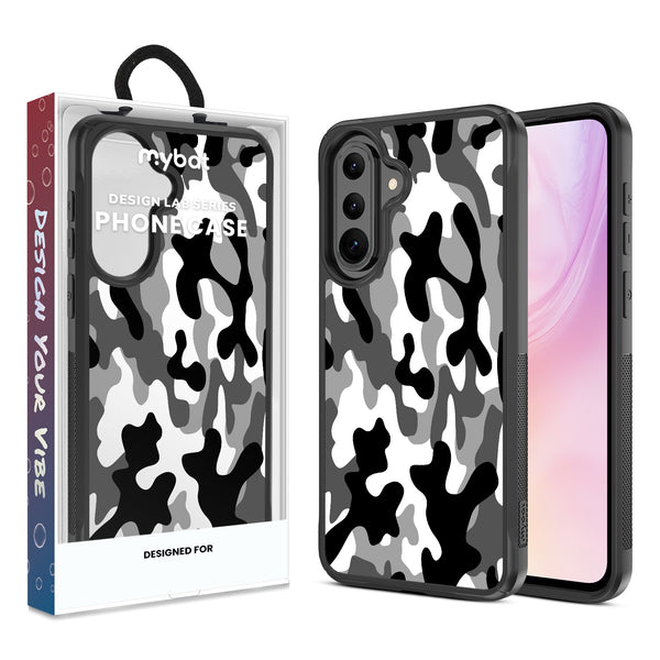 MyBat Design Lab Series Case for Samsung Galaxy A37 5G / A36 5G - Black & White Camouflage - MSA375GCSLESMP122-1.jpg