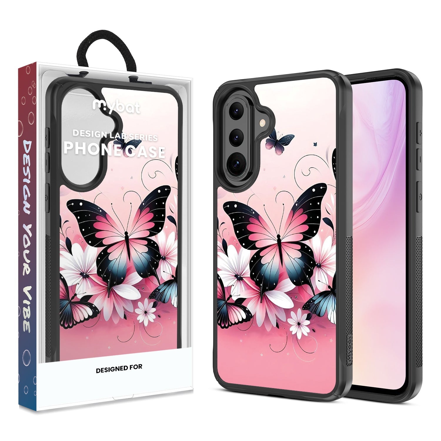 MyBat Design Lab Series Case for Samsung Galaxy A37 5G / A36 5G - Butterfly Bouquet