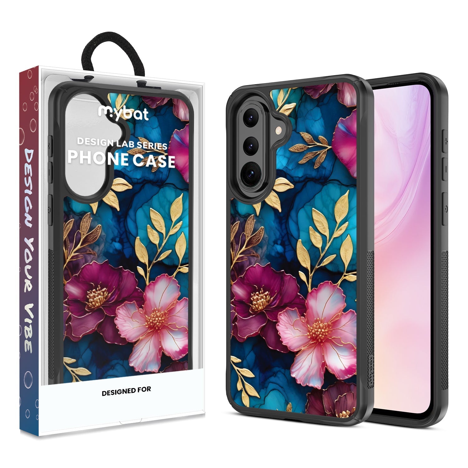 MyBat Design Lab Series Case for Samsung Galaxy A37 5G / A36 5G - Gilded Petals