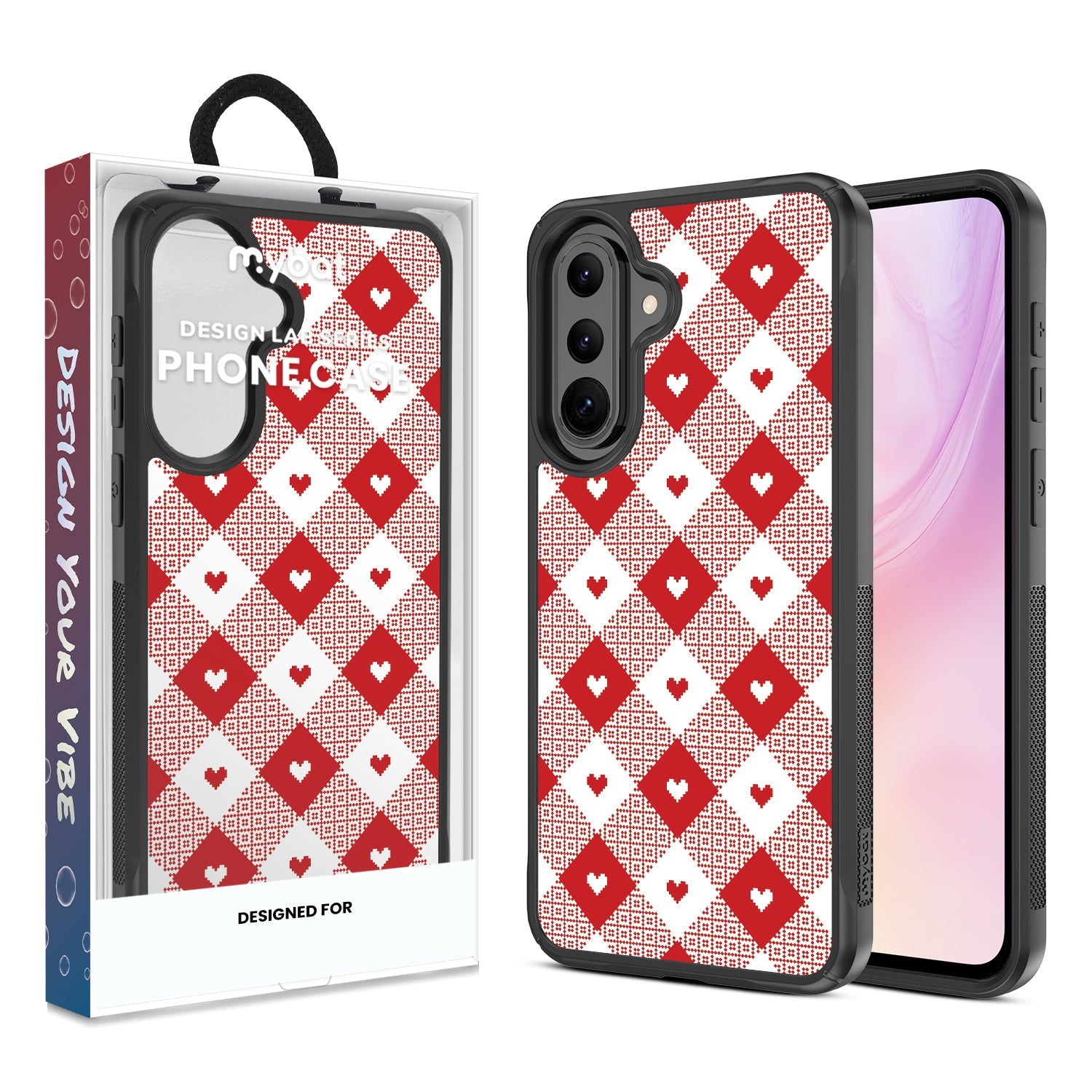 MyBat Design Lab Series Case for Samsung Galaxy A37 5G / A36 5G - Knit With Love