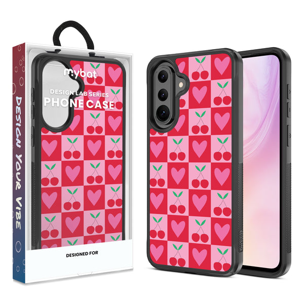 MyBat Design Lab Series Case for Samsung Galaxy A37 5G / A36 5G - Cherry Hearts - MSA375GCSLESMP334-1.jpg