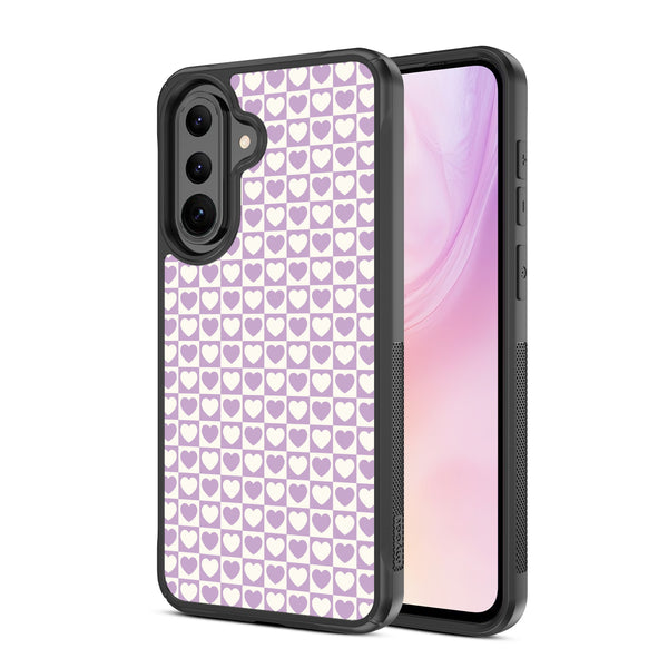 MyBat Design Lab Series Case for Samsung Galaxy A37 5G / A36 5G - Heart Grid - MSA375GCSLESMP339-2.jpg
