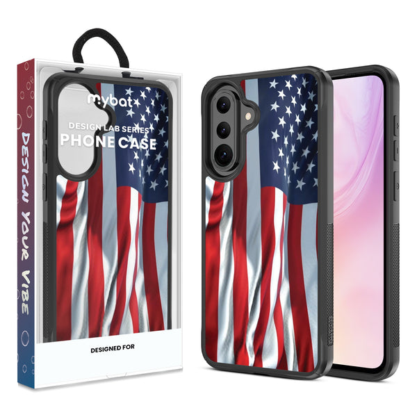 MyBat Design Lab Series Case for Samsung Galaxy A37 5G / A36 5G - Waving USA FLag - MSA375GCSLESMP367-1.jpg