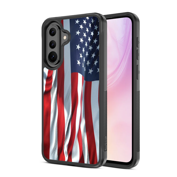 MyBat Design Lab Series Case for Samsung Galaxy A37 5G / A36 5G - Waving USA FLag - MSA375GCSLESMP367-2.jpg