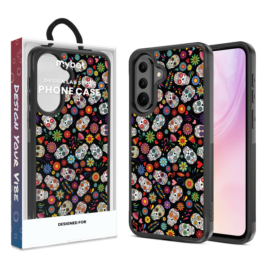 MyBat Design Lab Series Case for Samsung Galaxy A37 5G / A36 5G - Fiesta Skulls