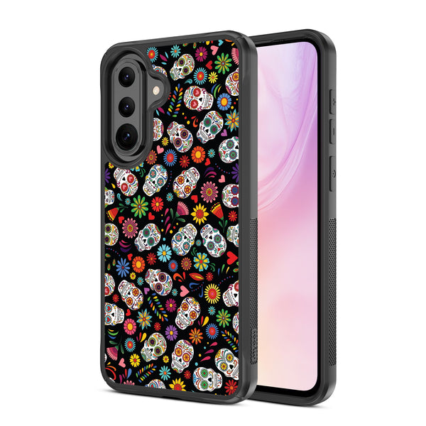 MyBat Design Lab Series Case for Samsung Galaxy A37 5G / A36 5G - Fiesta Skulls - MSA375GCSLESMP421-2.jpg