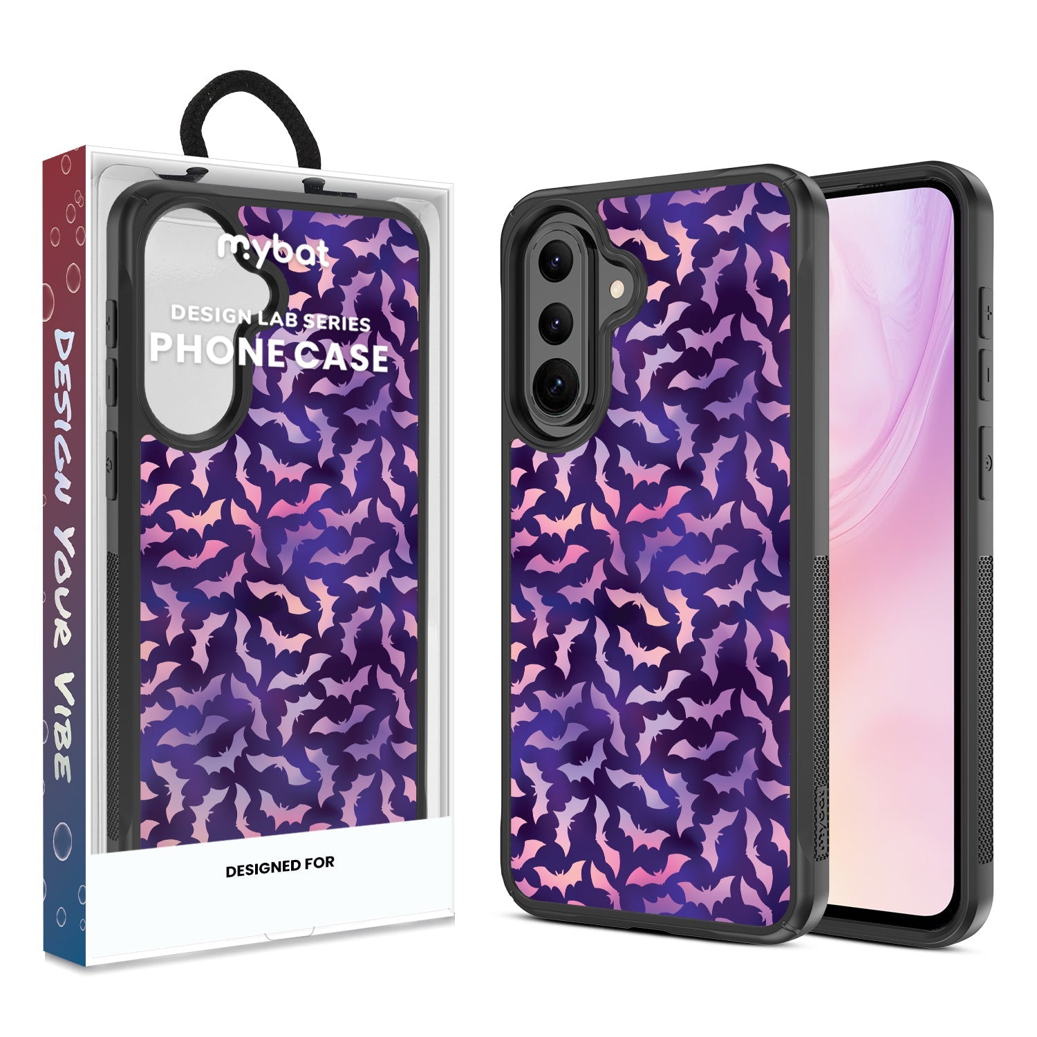 MyBat Design Lab Series Case for Samsung Galaxy A37 5G / A36 5G - Twilight Bats