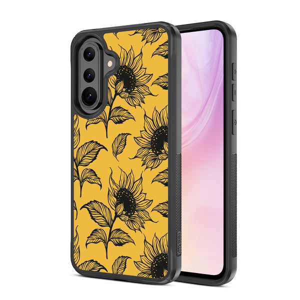 MyBat Design Lab Series Case for Samsung Galaxy A37 5G / A36 5G - Golden Sunflowers - MSA375GCSLESMP444-2.jpg