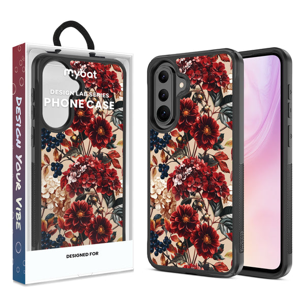 MyBat Design Lab Series Case for Samsung Galaxy A37 5G / A36 5G - Rust & Bloom - MSA375GCSLESMP449-1.jpg