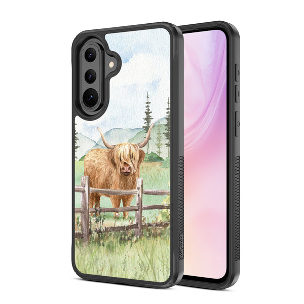 MyBat Design Lab Series Case for Samsung Galaxy A37 5G / A36 5G - Highland Cow - MSA375GCSLESMP470-2.jpg