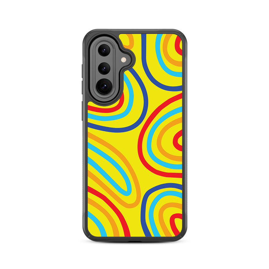 MyBat Design Lab Series Case for Samsung Galaxy A37 5G / A36 5G – Rainbow Waves - MSA375GCSLESMP499-3.jpg
