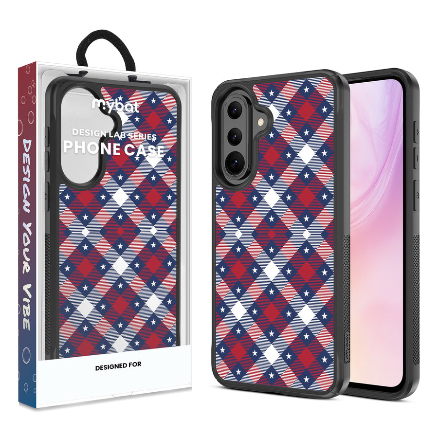 MyBat Design Lab Series Case for Samsung Galaxy A37 5G / A36 5G – Americana Plaid - MSA375GCSLESMP523.JPG