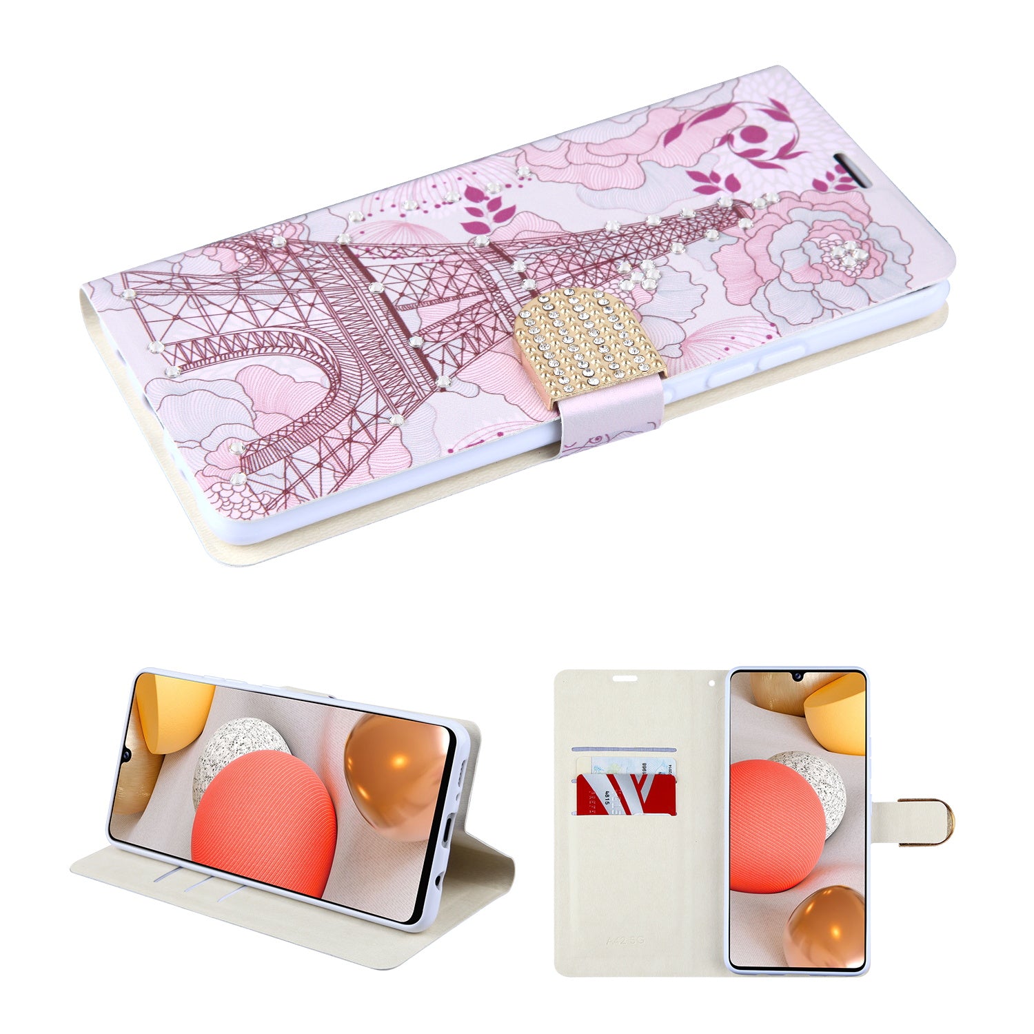 MyBat MyJacket Wallet Diamond Series for Samsung Galaxy A42 5G - Eiffel Tower - MSA425GPCMJD104-2.jpg