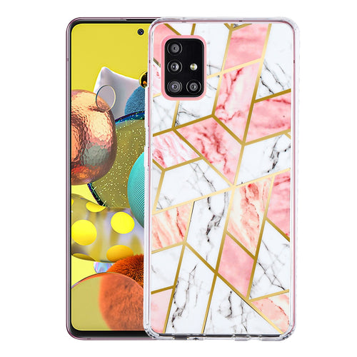 MyBat Fusion Protector Cover for Samsung Galaxy A51 5G - Electroplated Pink Marbling - MSA515GCSFSSM324-2.jpg