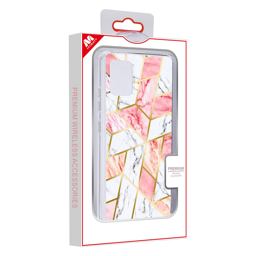 MyBat Fusion Protector Cover for Samsung Galaxy A51 5G - Electroplated Pink Marbling - MSA515GCSFSSM324-3.jpg