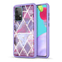 MyBat Hybrid Case for Samsung Galaxy A52 5G - Purple Marbling / Purple - MSA525GCSFSSM061-2.jpg