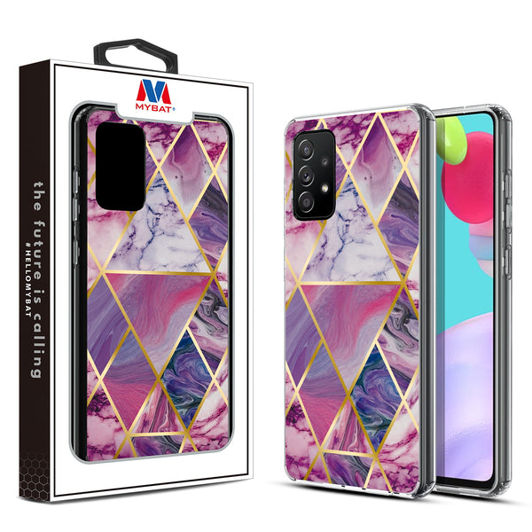 MyBat Fusion Protector Cover for Samsung Galaxy A52 5G - Electroplated Purple Marbling - MSA525GCSFSSM323-1.jpg