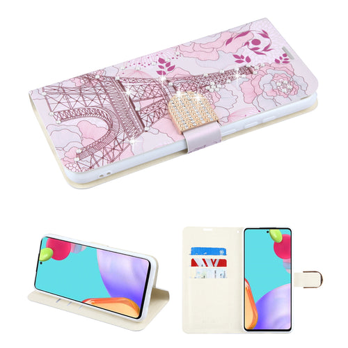 MyBat MyJacket Wallet Diamond Series for Samsung Galaxy A52 5G - Eiffel Tower - MSA525GPCMJD104-2.jpg