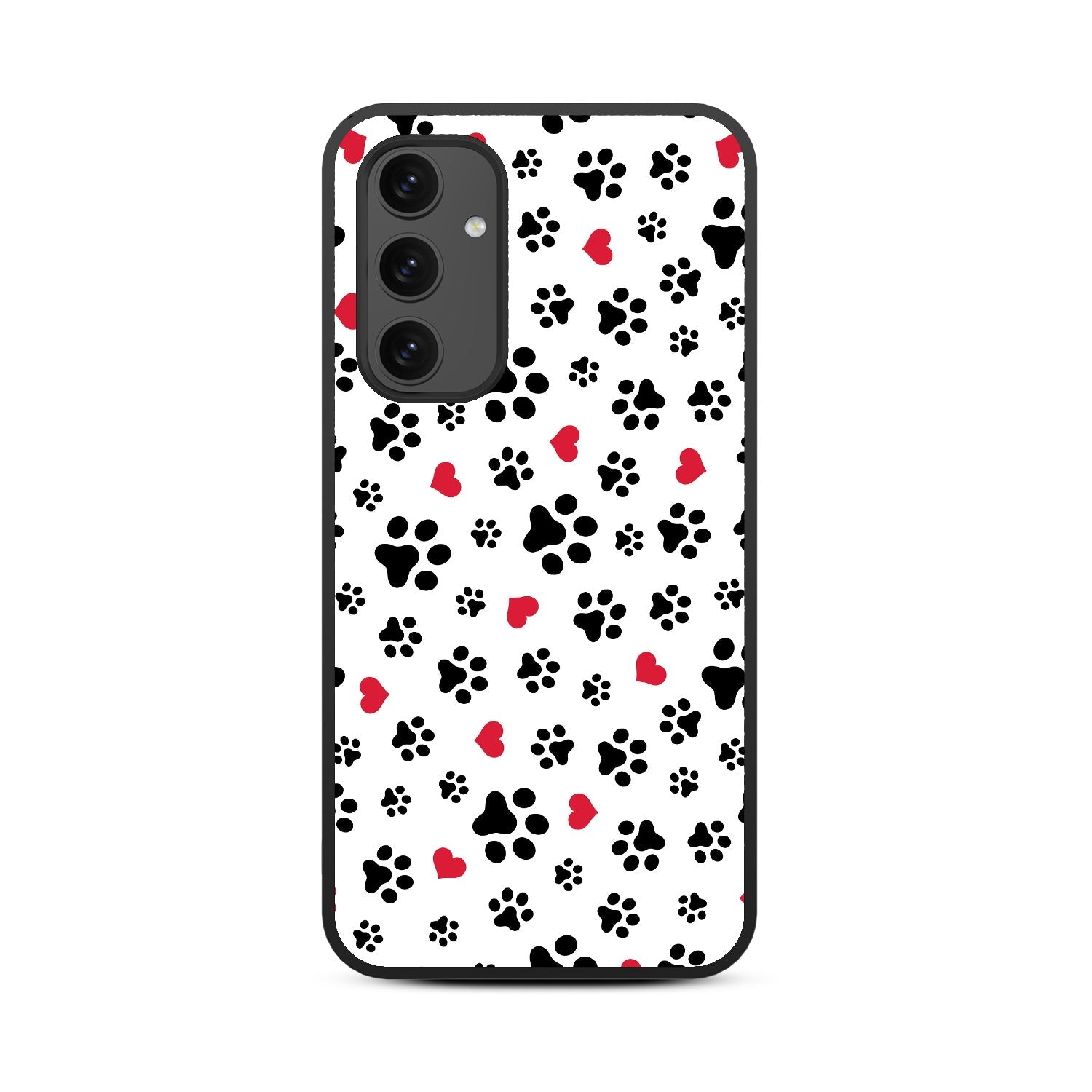 MyBat Design Lab Series Case for Samsung Galaxy A54 5G - Paw Prints and Hearts