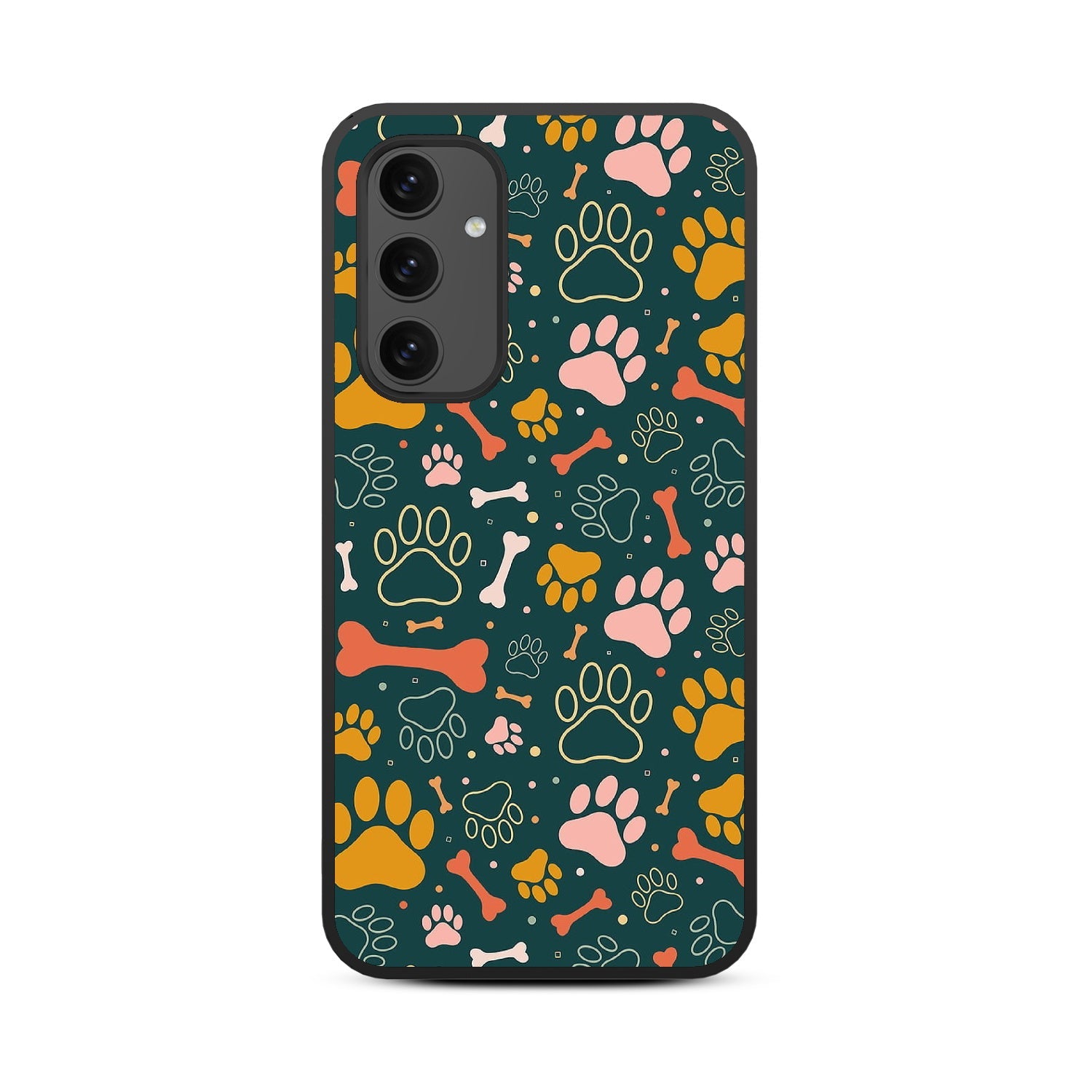 MyBat Design Lab Series Case for Samsung Galaxy A54 5G - Paw Prints & Bones