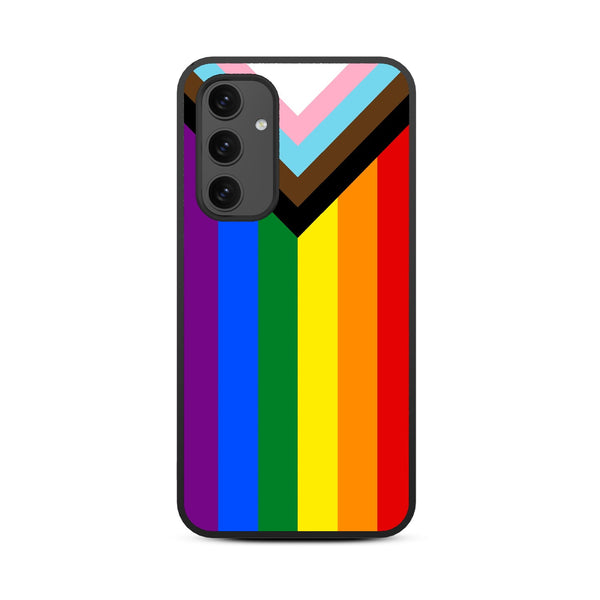 MyBat Design Lab Series Case for Samsung Galaxy A54 5G - LGBTQ+ Flag