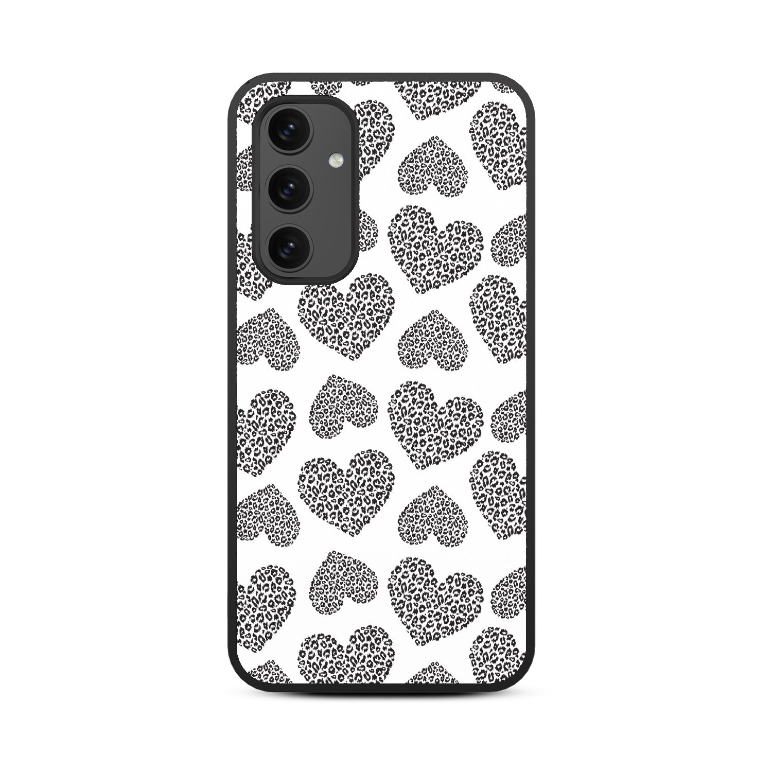 MyBat Design Lab Series Case for Samsung Galaxy A54 5G - Leopard Print Hearts