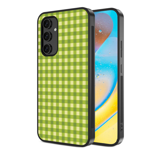 MyBat Design Lab Series Case for Samsung Galaxy A54 5G - Green Gingham - MSA545GCSLESM476-2.jpg