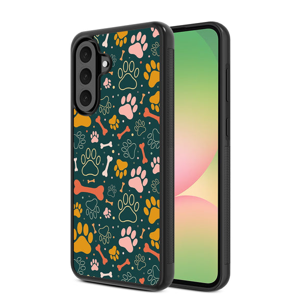 MyBat Design Lab Series Case for Samsung Galaxy A56 5G - Paw Prints & Bones - MSA565GCSLESM003-2.jpg