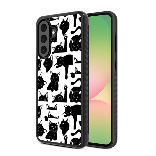 MyBat Design Lab Series Case for Samsung Galaxy A56 5G - Black Cats - MSA565GCSLESM017-2.jpg