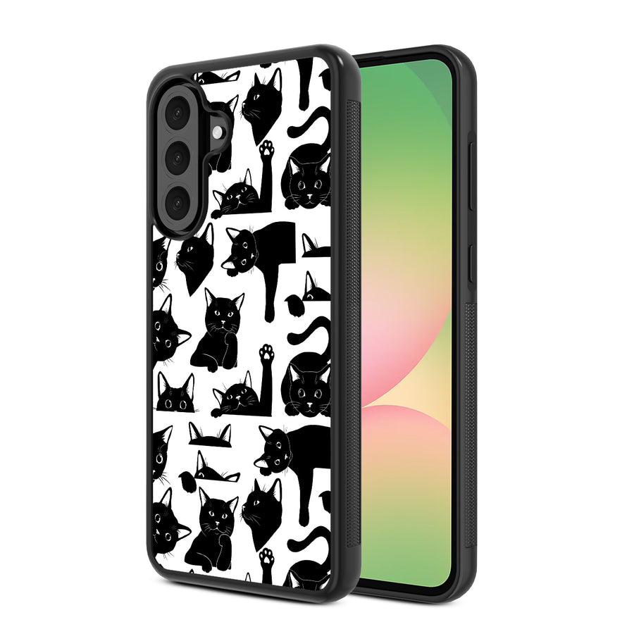 MyBat Design Lab Series Case for Samsung Galaxy A56 5G - Black Cats - MSA565GCSLESM017-2.jpg
