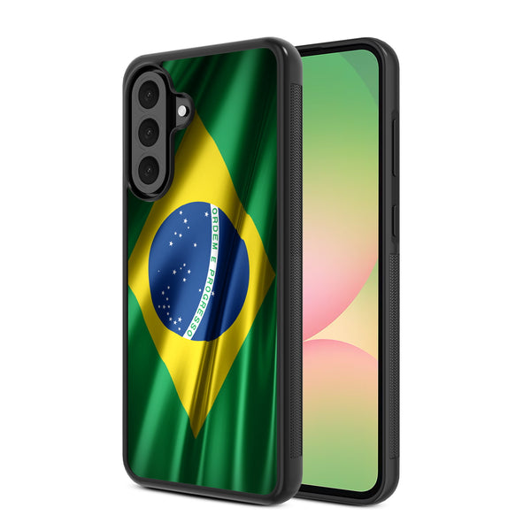 MyBat Design Lab Series Case for Samsung Galaxy A56 5G - Brazilian Flag - MSA565GCSLESM038-2.jpg
