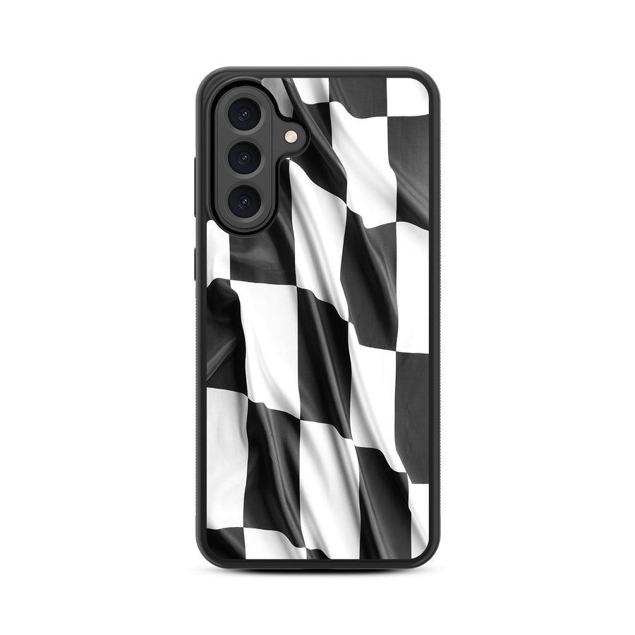 MyBat Design Lab Series Case for Samsung Galaxy A56 5G - Racing Flag
