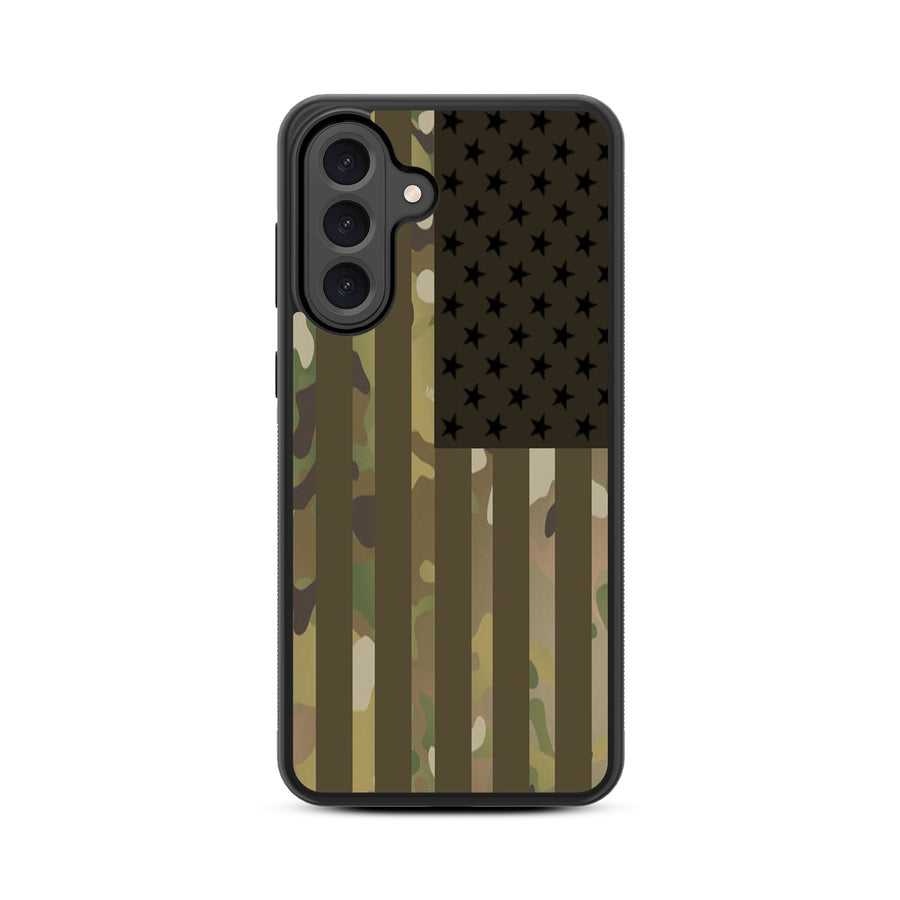 MyBat Design Lab Series Case for Samsung Galaxy A56 5G - Military Camouflage American Flag - MSA565GCSLESM054-3.jpg