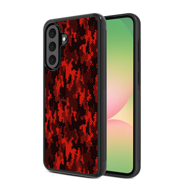 MyBat Design Lab Series Case for Samsung Galaxy A56 5G - Red Digital Camouflage - MSA565GCSLESM086-2.jpg