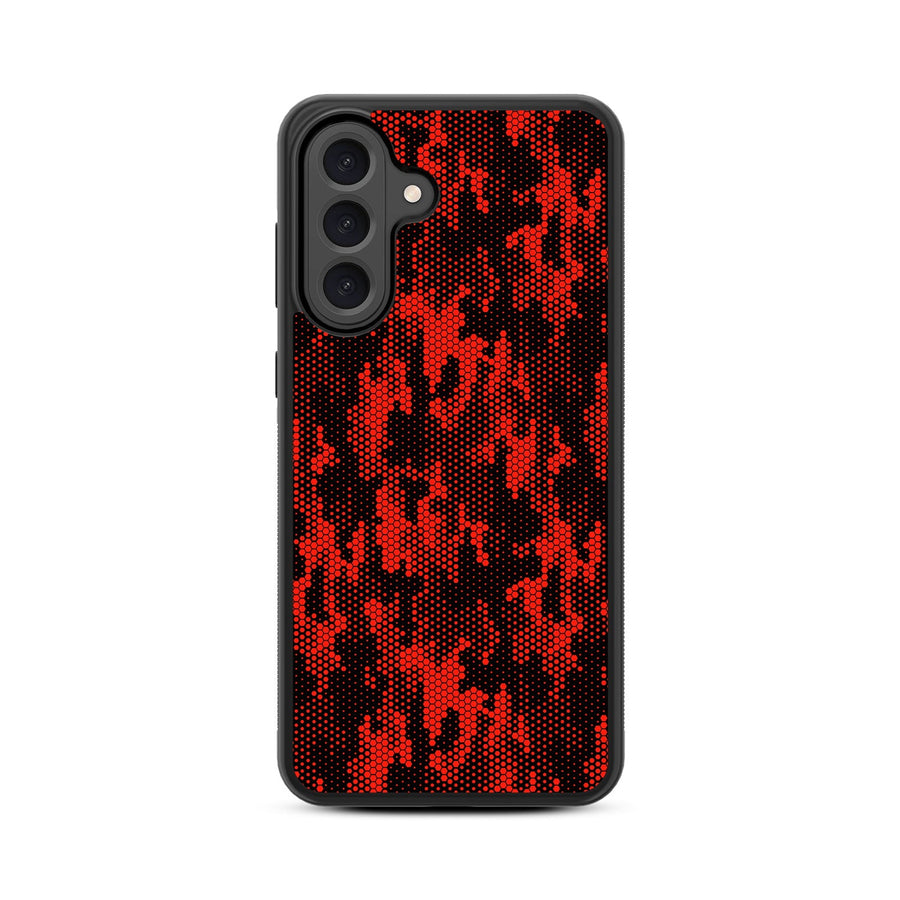 MyBat Design Lab Series Case for Samsung Galaxy A56 5G - Red Digital Camouflage