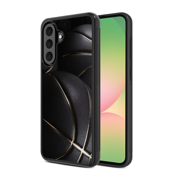 MyBat Design Lab Series Case for Samsung Galaxy A56 5G - Black Basketballs - MSA565GCSLESM090-2.jpg