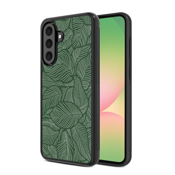MyBat Design Lab Series Case for Samsung Galaxy A56 5G - Leaves - MSA565GCSLESM125-2.jpg