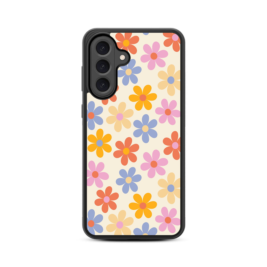 MyBat Design Lab Series Case for Samsung Galaxy A56 5G - Retro Daisies - MSA565GCSLESM137-3.jpg