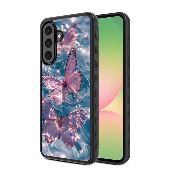 MyBat Design Lab Series Case for Samsung Galaxy A56 5G - Floating Butterflies - MSA565GCSLESM180-2.jpg