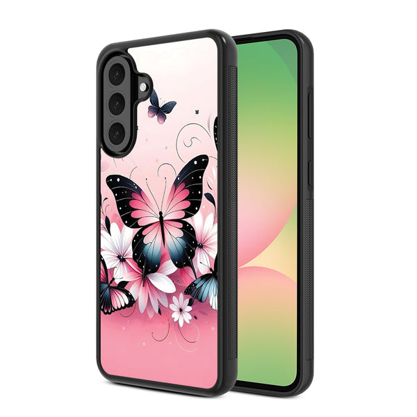 MyBat Design Lab Series Case for Samsung Galaxy A56 5G - Butterfly Bouquet - MSA565GCSLESM184-2.jpg