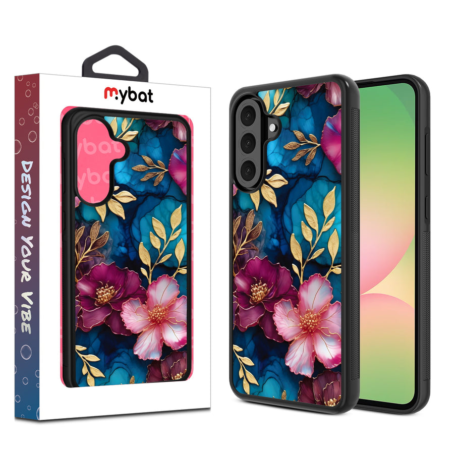 MyBat Design Lab Series Case for Samsung Galaxy A56 5G - Gilded Petals - MSA565GCSLESM188-1.jpg