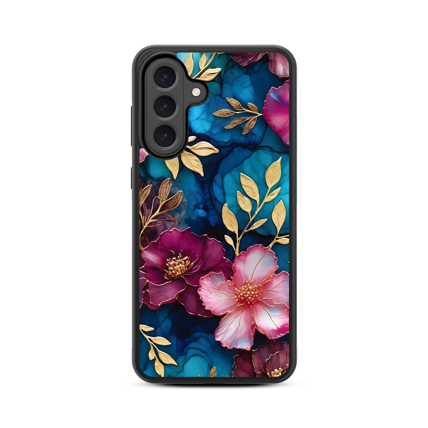 MyBat Design Lab Series Case for Samsung Galaxy A56 5G - Gilded Petals